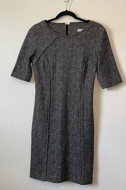 LE FULL Bodycon Wool Blend Dress GB 12/ US 8